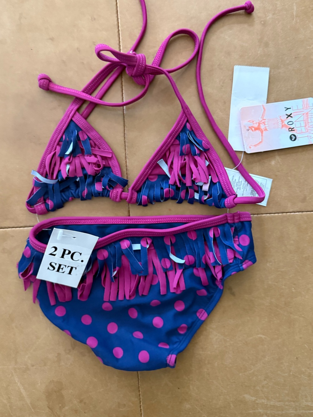 Roxy Girl Bikini 5 NWT
